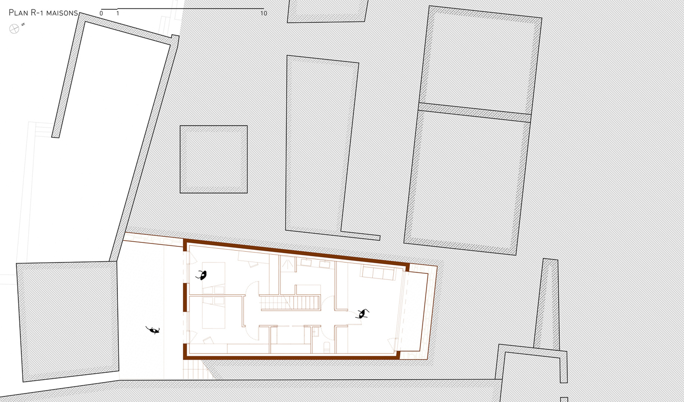 Plan maisons R-1