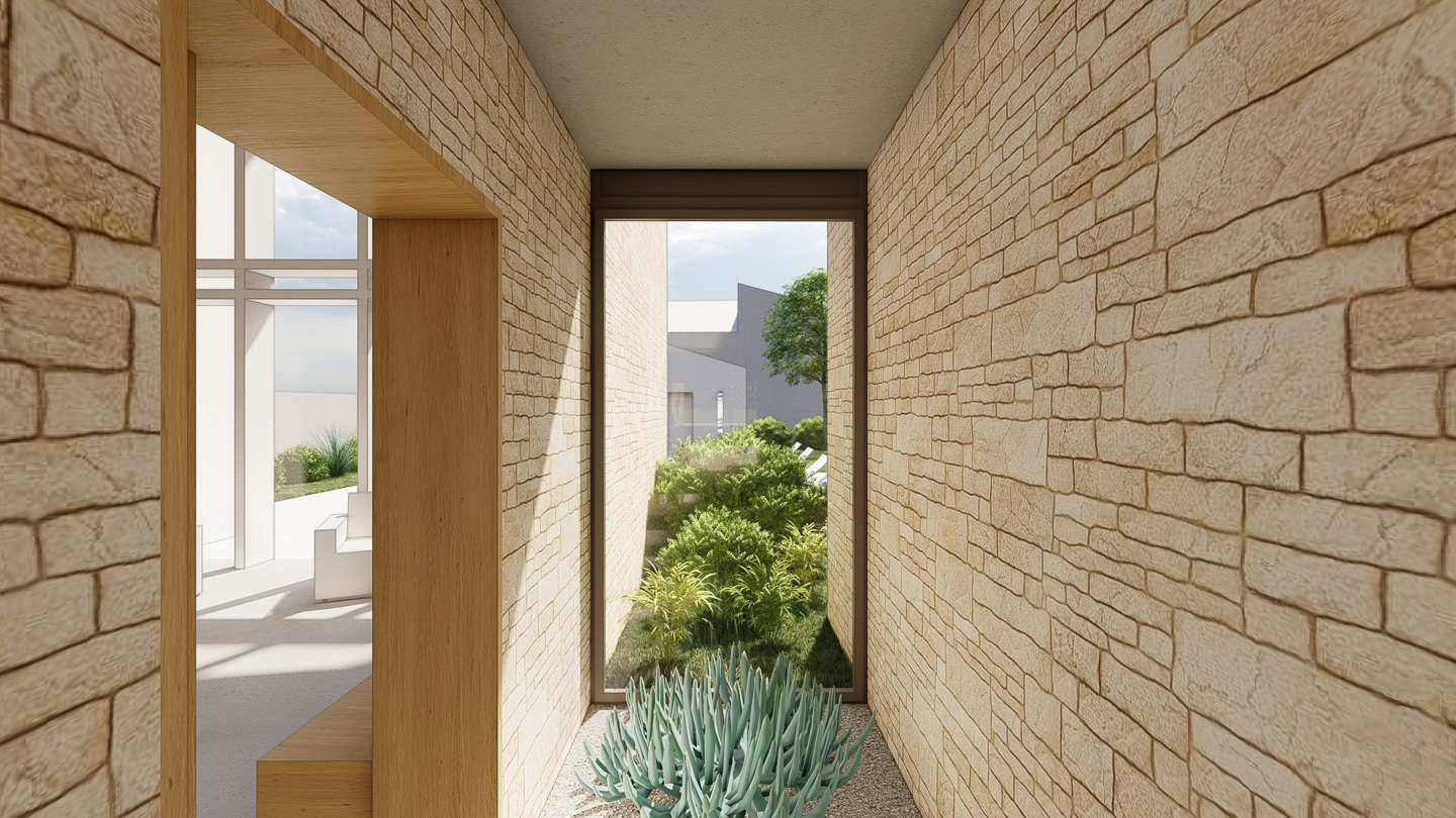 Perspective relation intérieur extérieur végétal