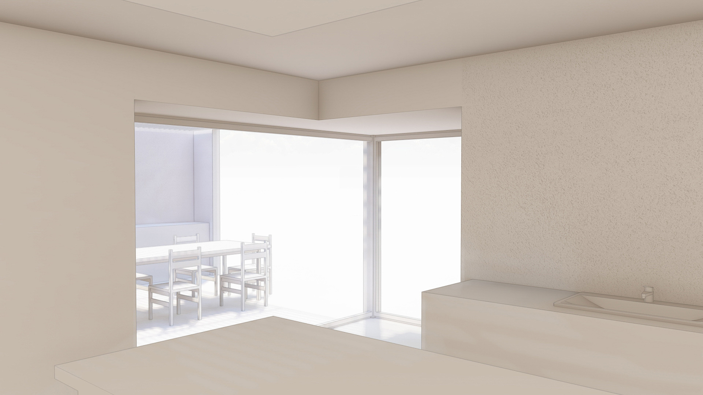 Perspective cuisine et rapport à l'extérieur