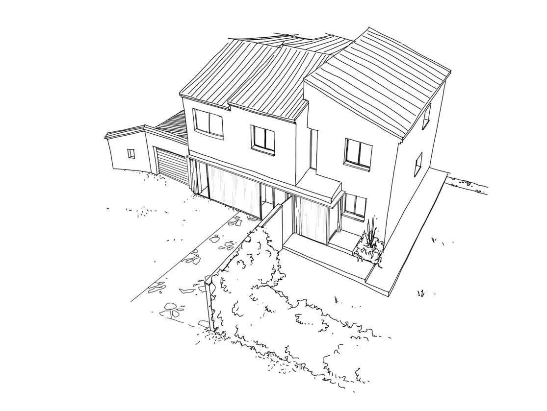 Croquis parvis projet 03